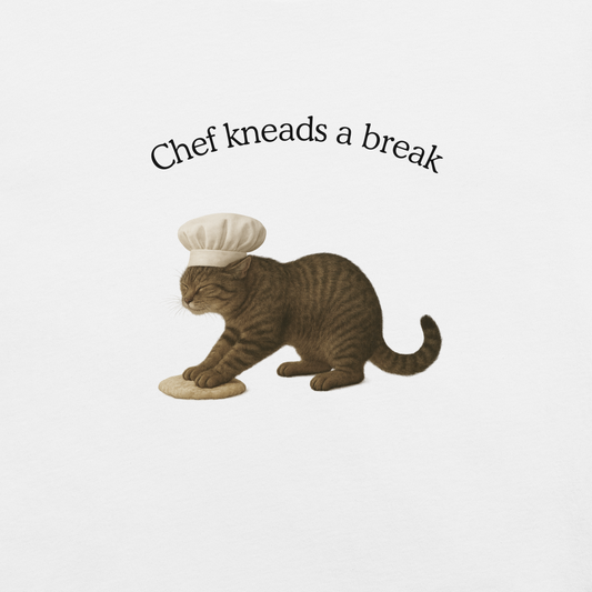 Chef kneads a break